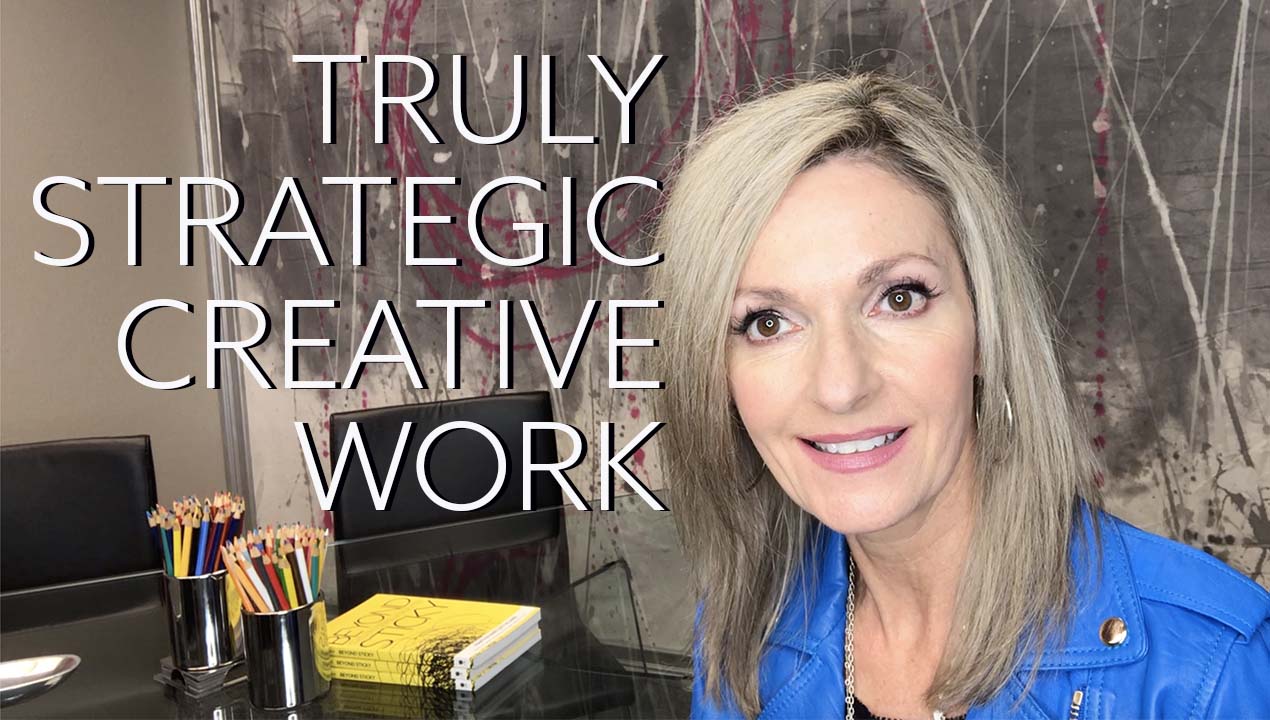 Martha Piland introduction of video on strategic creative marketing for financial brands