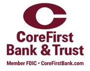 Corefirst Bank & Trust logo